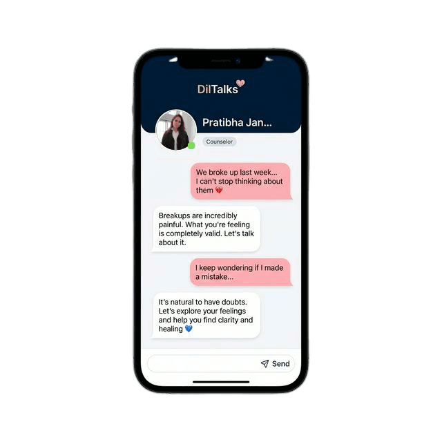 DilTalks App Mockup